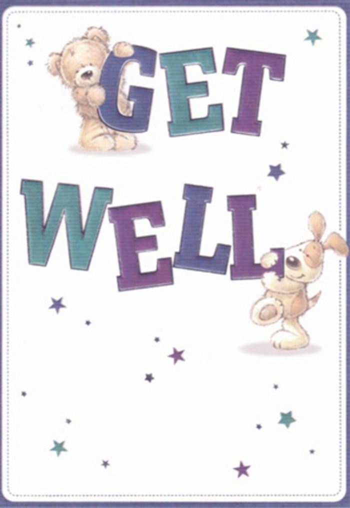 Celebrating the simple power of kindness, this get well card features a delightful bear and puppy whose playful interaction feels right at home amid Bankside's creative lanes and welcoming spaces. Softly illuminated by imagined riverside light, the bear's plush fur and the puppy's silky ears seem almost touchable-instantly evoking cozy moments by the fire or relaxed afternoons in local cafes. Cheerful stars in varying shades of violet and blue dance about the scene, like scattered petals caught in a gentle Bankside breeze. The typography sits confidently in hues of violet, aqua, and teal, grounding the message in joyful assurance. Each brushstroke reflects the kind of considered artistry seen in the floral gifts prepared at the heart of Bankside, where arrangements are designed to soothe and uplift. Sending this card alongside a bouquet from Florist Bankside creates a layered gesture-a dual expression of care, comfort, and hope. The entire composition radiates lightness and heartfelt reassurance, ideal for brightening the days of loved ones recuperating near the Millennium Bridge or along Bear Gardens. A true celebration of good wishes, this design offers both visual delight and emotional warmth.